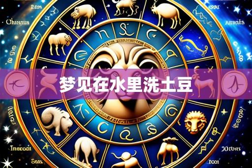 梦见在水里洗土豆