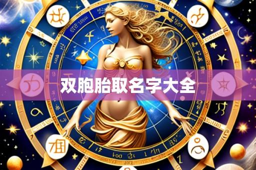 双胞胎取名字大全