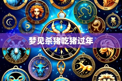梦见杀猪吃猪过年