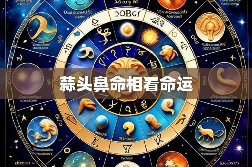 蒜头鼻命相看命运