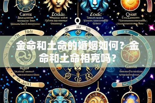 金命和土命的婚姻如何?金命和土命相克吗?