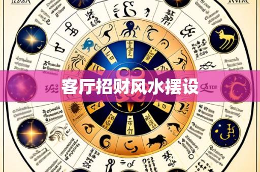 客厅招财风水摆设