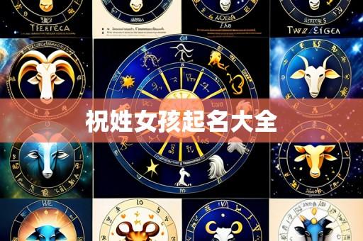祝姓女孩起名大全