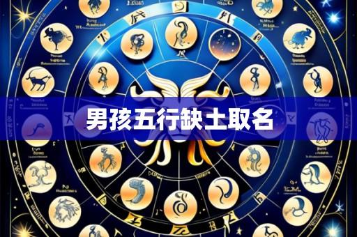 男孩五行缺土取名
