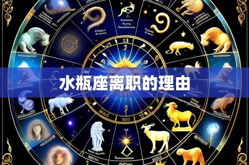 水瓶座离职的理由