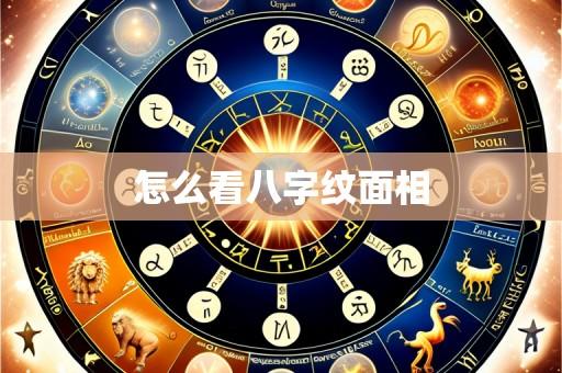 怎么看八字纹面相