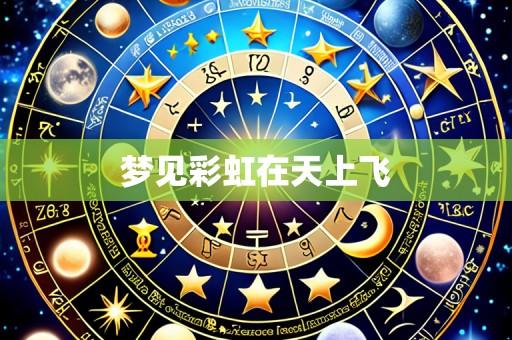 梦见彩虹在天上飞