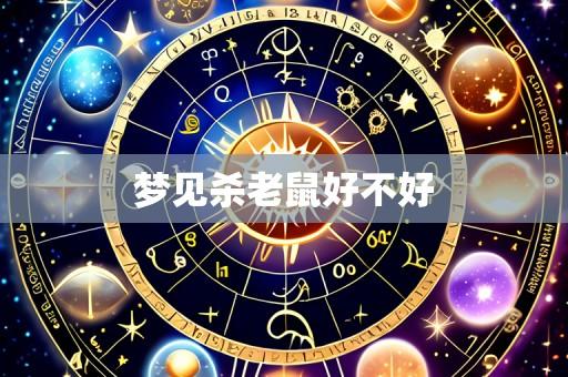 梦见杀老鼠好不好