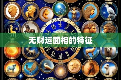 无财运面相的特征