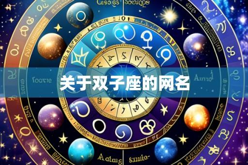 关于双子座的网名