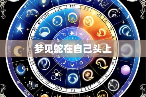 梦见蛇在自己头上