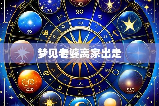 梦见老婆离家出走