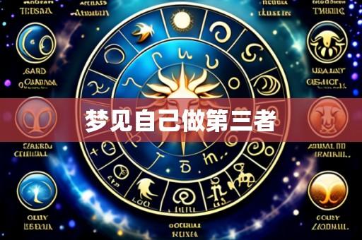 梦见自己做第三者