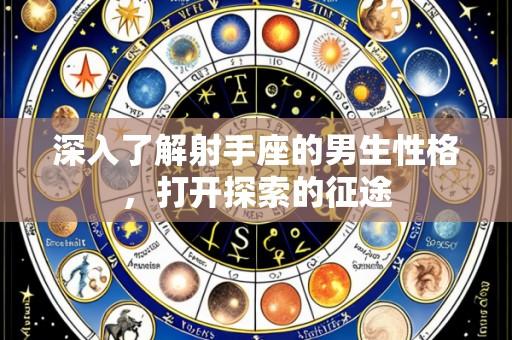 深入了解射手座的男生性格，打开探索的征途