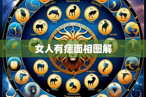女人有痣面相图解