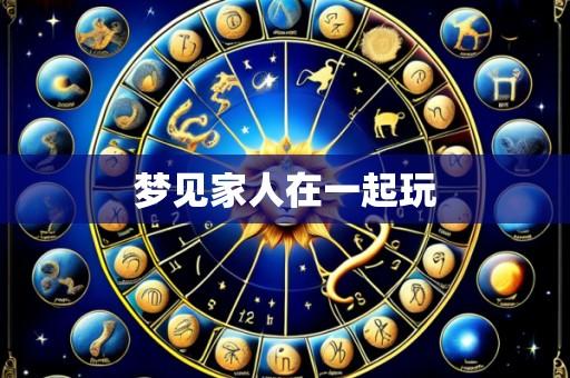 梦见家人在一起玩