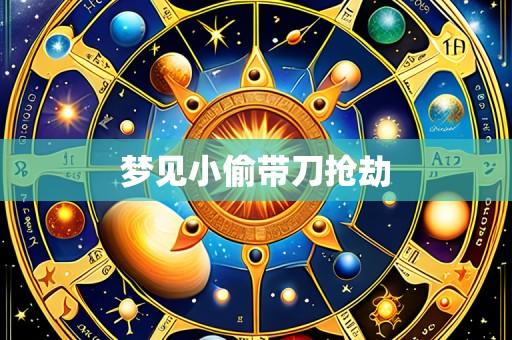 梦见小偷带刀抢劫