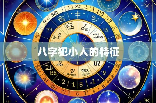 八字犯小人的特征
