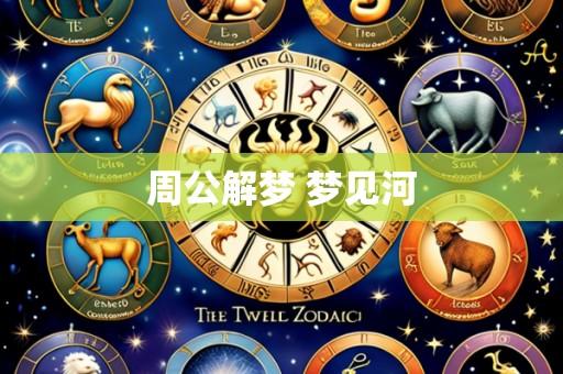 周公解梦 梦见河