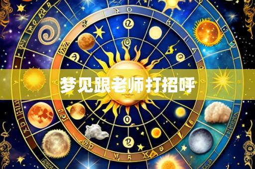 梦见跟老师打招呼