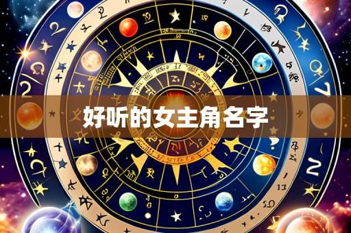 好听的女主角名字