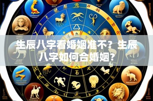 生辰八字看婚姻准不?生辰八字如何合婚姻?