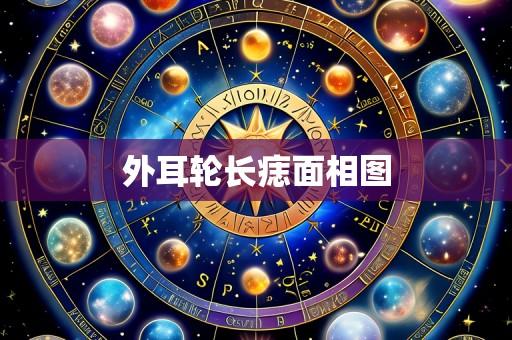 外耳轮长痣面相图