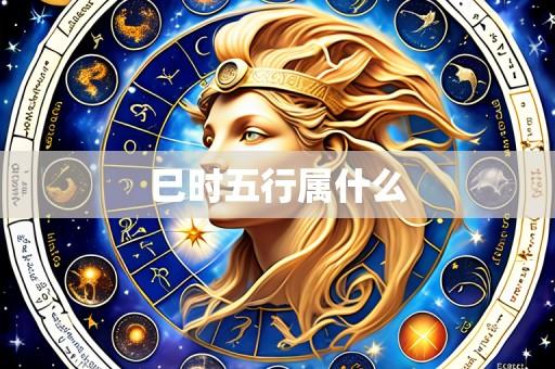巳时五行属什么