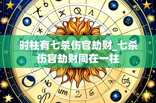 时柱有七杀伤官劫财_七杀伤官劫财同在一柱