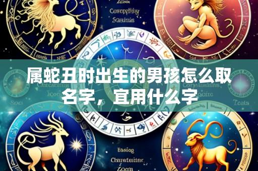 属蛇丑时出生的男孩怎么取名字，宜用什么字