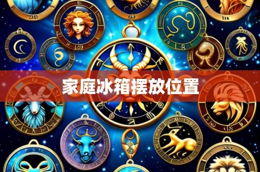 家庭冰箱摆放位置