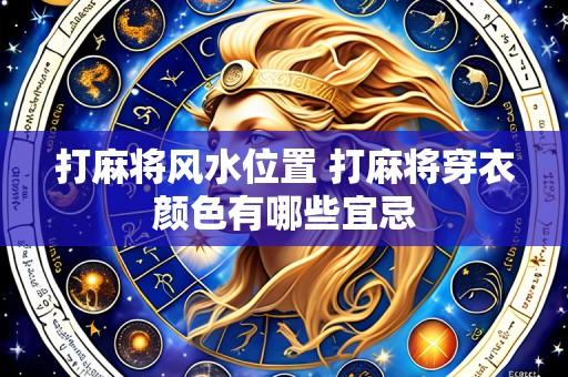 打麻将风水位置 打麻将穿衣颜色有哪些宜忌