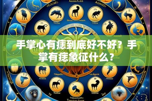 手掌心有痣到底好不好?手掌有痣象征什么?