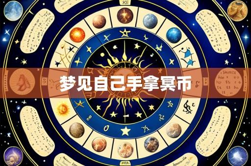梦见自己手拿冥币