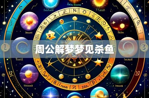 周公解梦梦见杀鱼