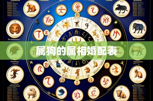 属狗的属相婚配表