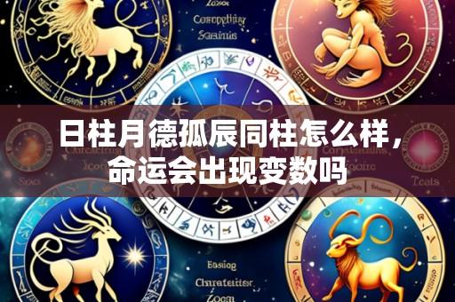 日柱月德孤辰同柱怎么样,命运会出现变数吗