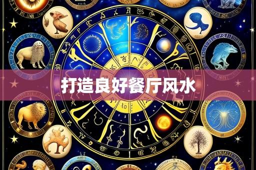 打造良好餐厅风水