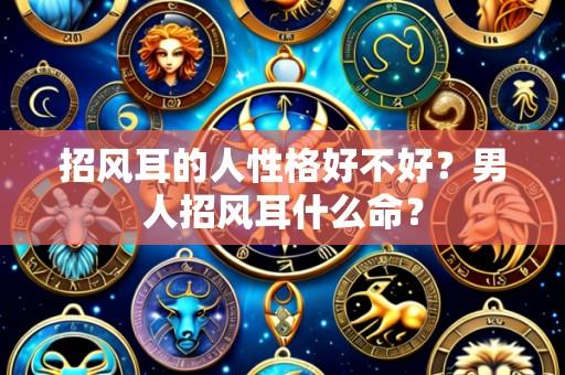 招风耳的人性格好不好?男人招风耳什么命?