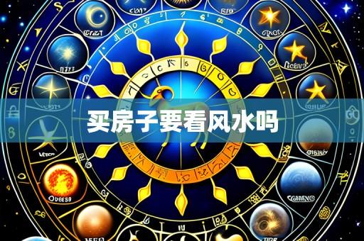 买房子要看风水吗