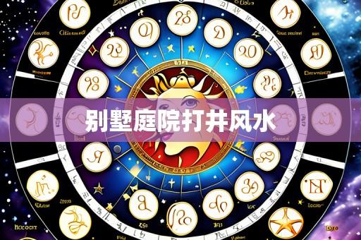 别墅庭院打井风水