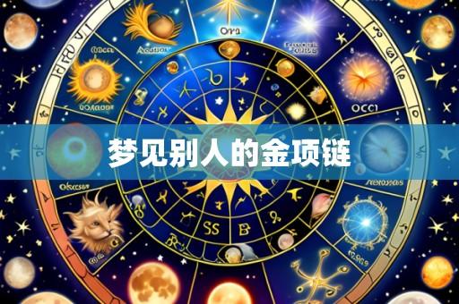 梦见别人的金项链