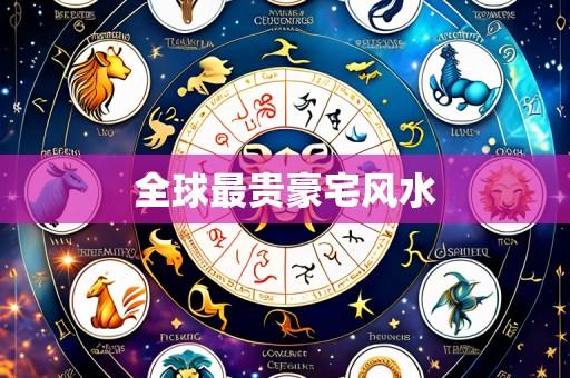 全球最贵豪宅风水