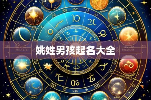 姚姓男孩起名大全