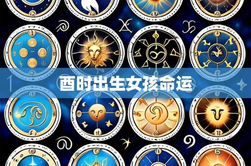 酉时出生女孩命运