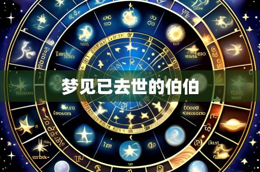 梦见已去世的伯伯