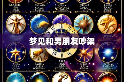 梦见和男朋友吵架