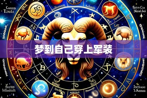 梦到自己穿上军装