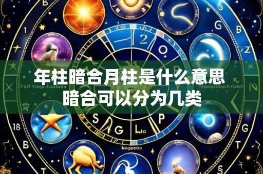 年柱暗合月柱是什么意思 暗合可以分为几类