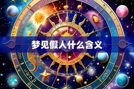 梦见假人什么含义